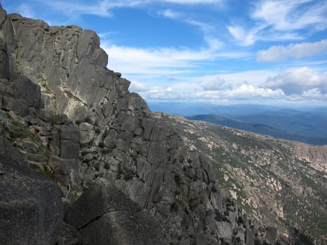 Mountains in Mount Buffalo national park, Australia