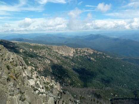 Mountain in Mount Buffalo national park, Australia