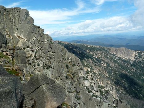 Mountain in Mount Buffalo national park, Australia