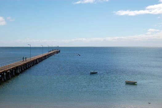 Nice town pier at South Australia