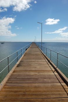 Nice town pier at South Australia