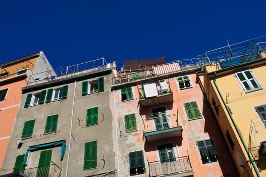 Cinque Terre Colorful Homes
