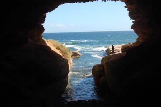 View from the cave, South Australia