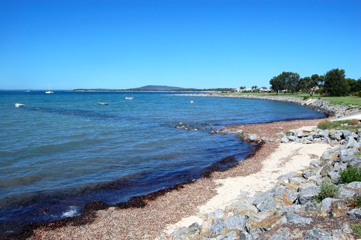 Coastal area in Port Lincoln, South Australia