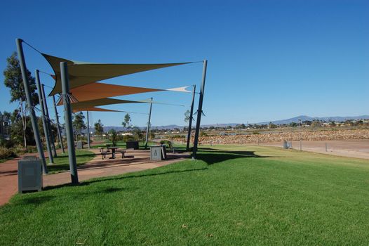 Picnic area neat town, South Australia