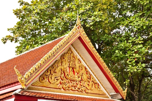 Architecture of the temple In Thailand.