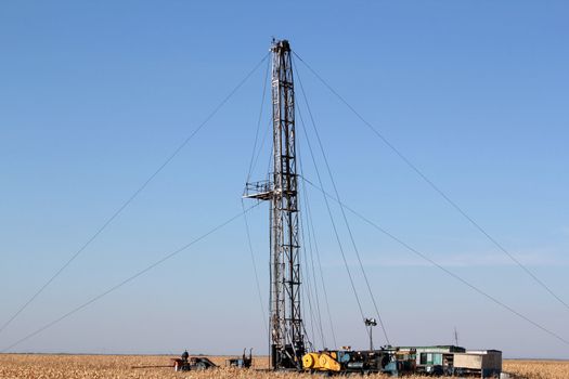 oil drilling rig heavy industry