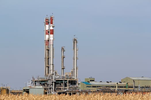 petrochemical plant heavy industry