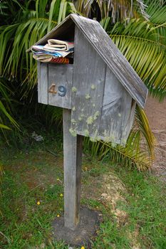 Private mail box, Waiheke Island, New Zeakand