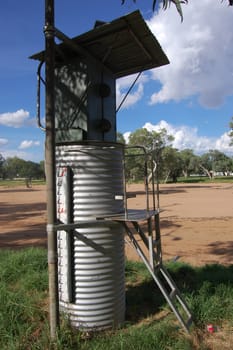 Measurer nearby dried up river, Alice Springs, Northern Territory, Australia