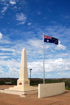 ANZAC Hill, war memorial in Alice Springs, Northern Territory, Australia