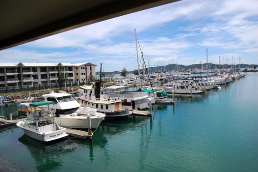 Marina at Port Moresby yacht club, Papua New Guinea