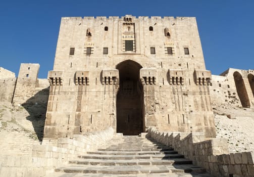 citadel in aleppo syria