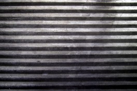 Metal texture figure of corrugated background 