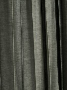 Background of grey illuminated curtain 