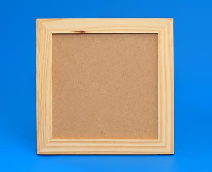 Wooden table photo frame