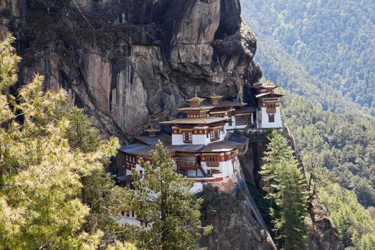 taktshang monastery in paro, bhutan