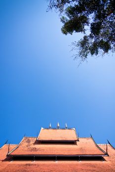 The roof of Bandaam Museum (AKA Black House or Black Temple) in Chiang Rai, Thailand