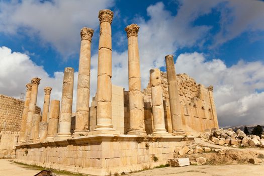 ruins of jerash, jordan