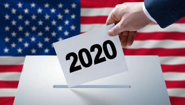 Election Day in United States 2020 Concept