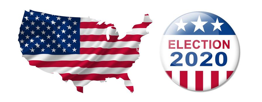 Election Day in United States 2020 Concept