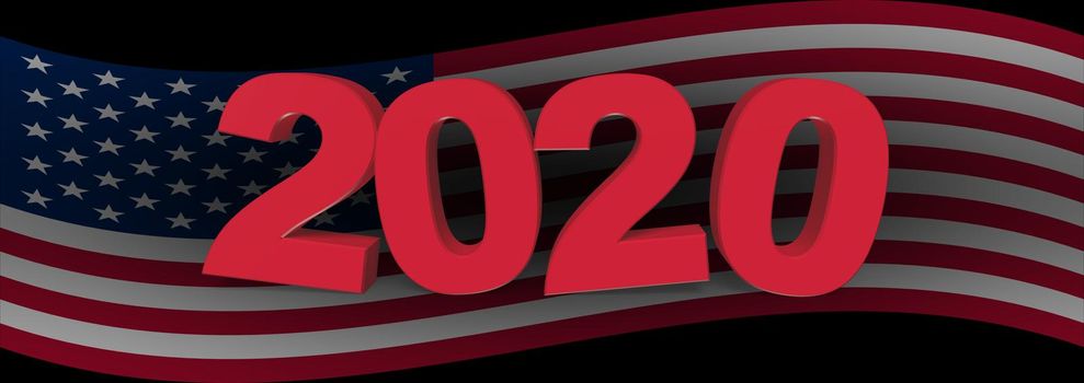 Election Day in United States 2020 Concept