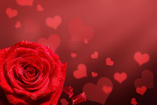 Valentines Day background. Love and Valentine's Day concept.