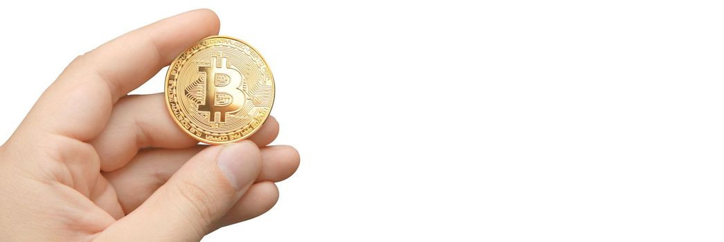 Cryptocurrency concept. Trends in bitcoin exchange rates. Rise and fall of bitcoin.