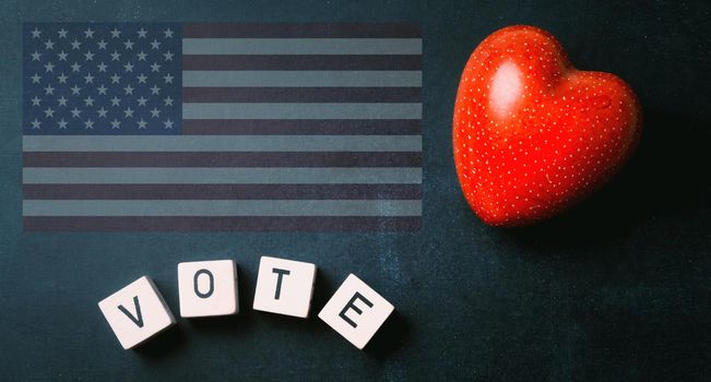 Elections and debates. Every vote matters concept