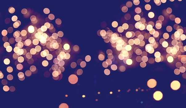 Abstract Christmas twinkled bright bokeh defocused background