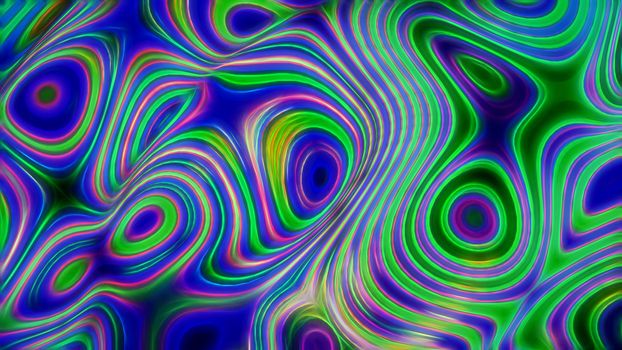 Abstract multi-colored fantasy liquid background.