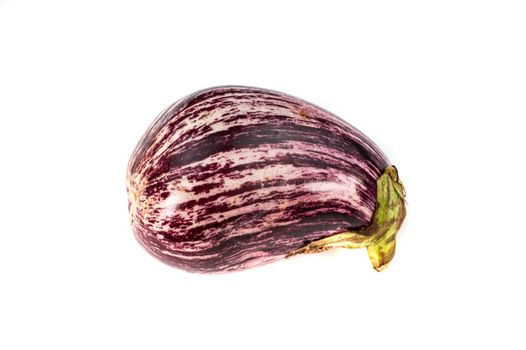 eggplant vegetable on white isolated background