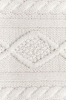 Knitting wool fabric texture background