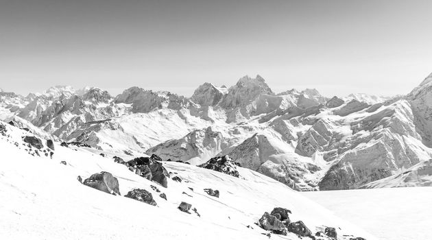 Mountains landscape, Caucasus Russia
