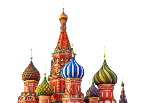 St. Basil cathedral on Red Square in Moscow, Russia