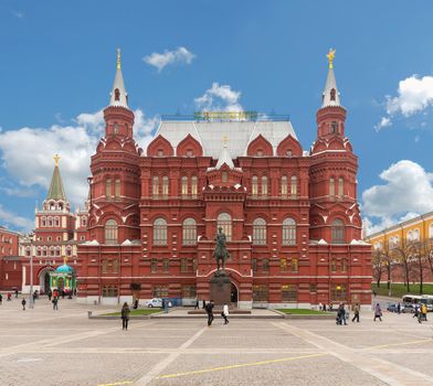State Historical Museum, Red Square, Moscow, Russia