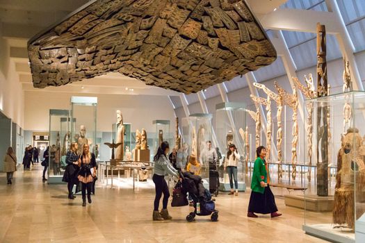 NEW YORK, USA - December 18, 2016: Metropolitan Museum of Art in New York City