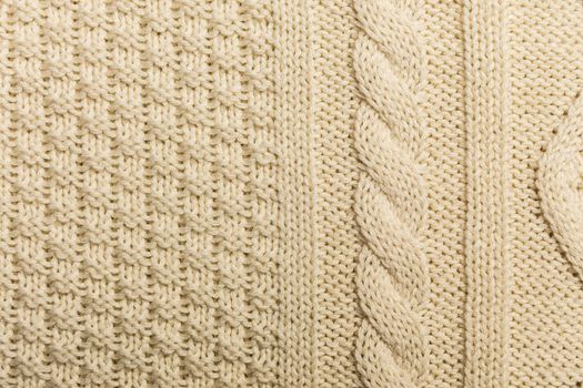 Knitting wool fabric texture background