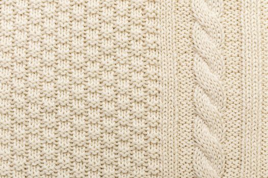 Knitting wool fabric texture background
