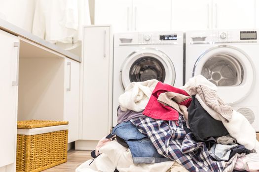Pile of dirty laundry