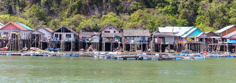 THAILAND, PHUKET, 2018 - Ko Panyi the Gipsy village on water