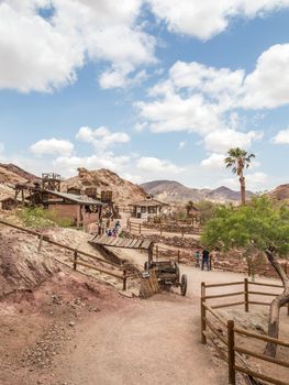 MAY 23. 2015- Calico, CA, USA: Calico is a ghost town in San Bernardino County, California, United States. Was founded in 1881 as a silver mining town. Now it is a county park.