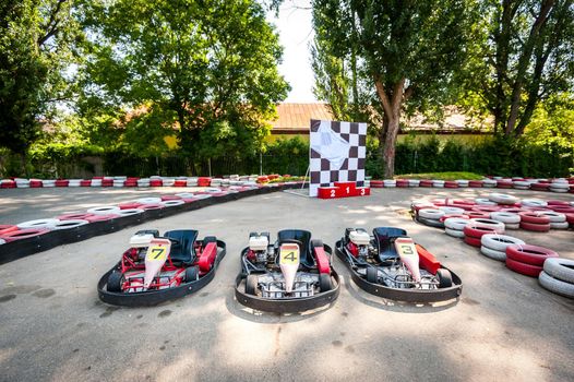Go kart speed drive race contest