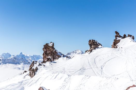 Mountains landscape, Caucasus Russia