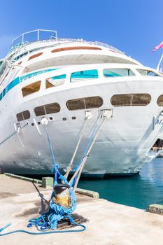 NASSAU, BAHAMAS - SEPTEMBER, 06, 2014: Royal Caribbean's ship, Majesty of the Seas in the Port of the Bahamas on September 06, 2014