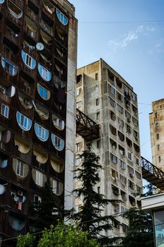 Soviet architecture of central area of Tbilisi city, Saburtalo