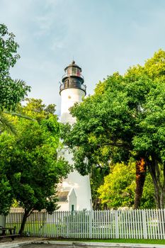 Lighthouse is a symbol of Key west in Florida