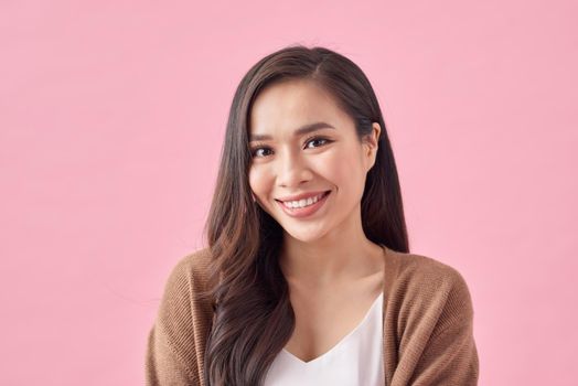 Naturally perfect. Portrait of beauty woman. Space for copy.