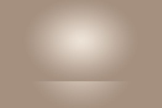 Abstract Smooth Brown wall background layout design,studio,room,web template,Business report with smooth circle gradient color.