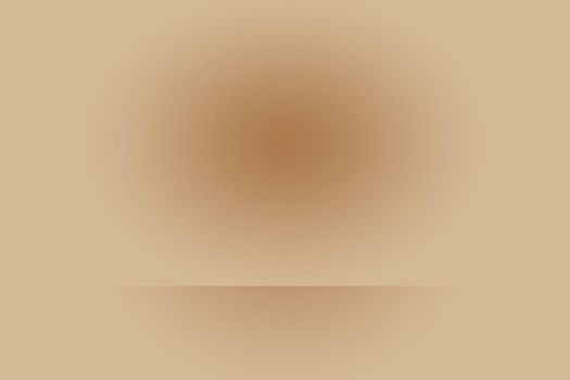 Abstract Smooth Brown wall background layout design,studio,room,web template,Business report with smooth circle gradient color.